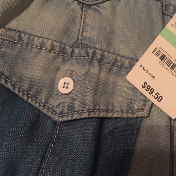 INC Denim ombré style dress NWT - Picture 3 of 5